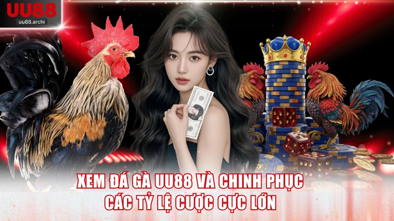 Xem Đá Gà UU88 Và Chinh Phục Các Tỷ Lệ Cược Cực Lớn